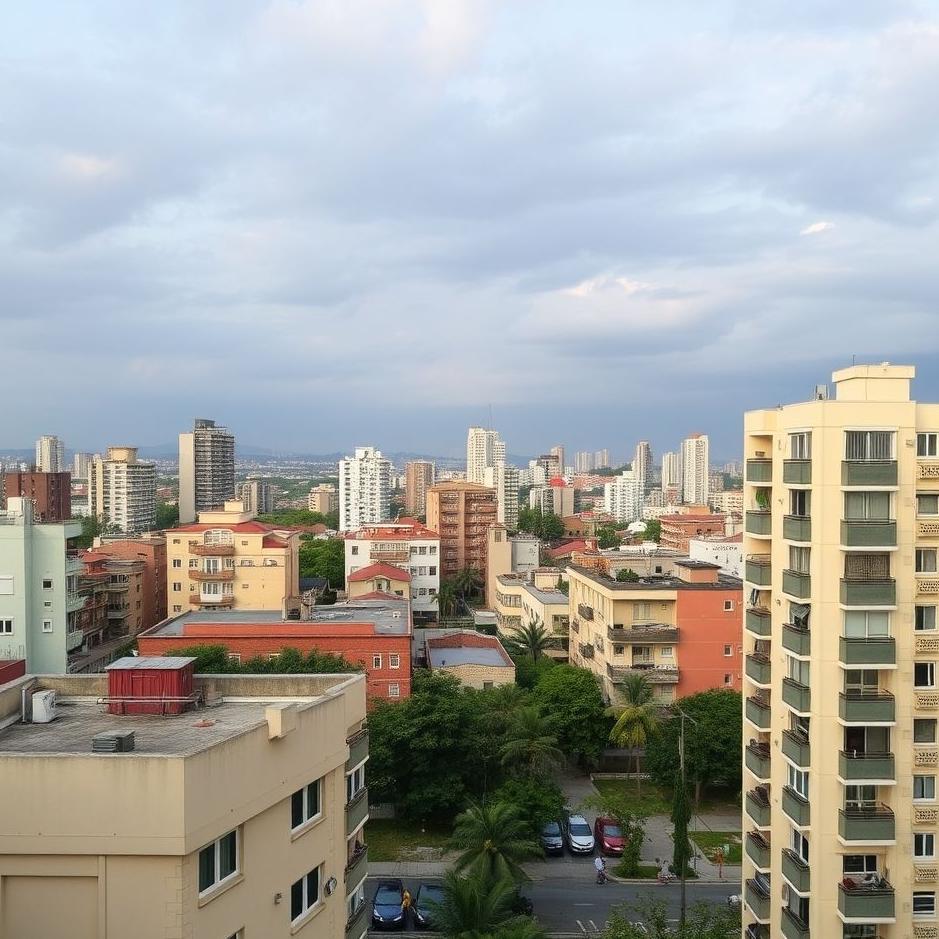 Dream : Being on the top floor of an apartment building 