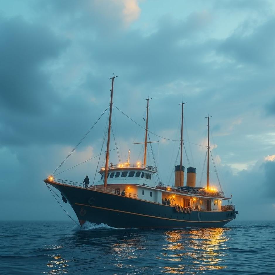 Dream : Being on top of a ship in a dream