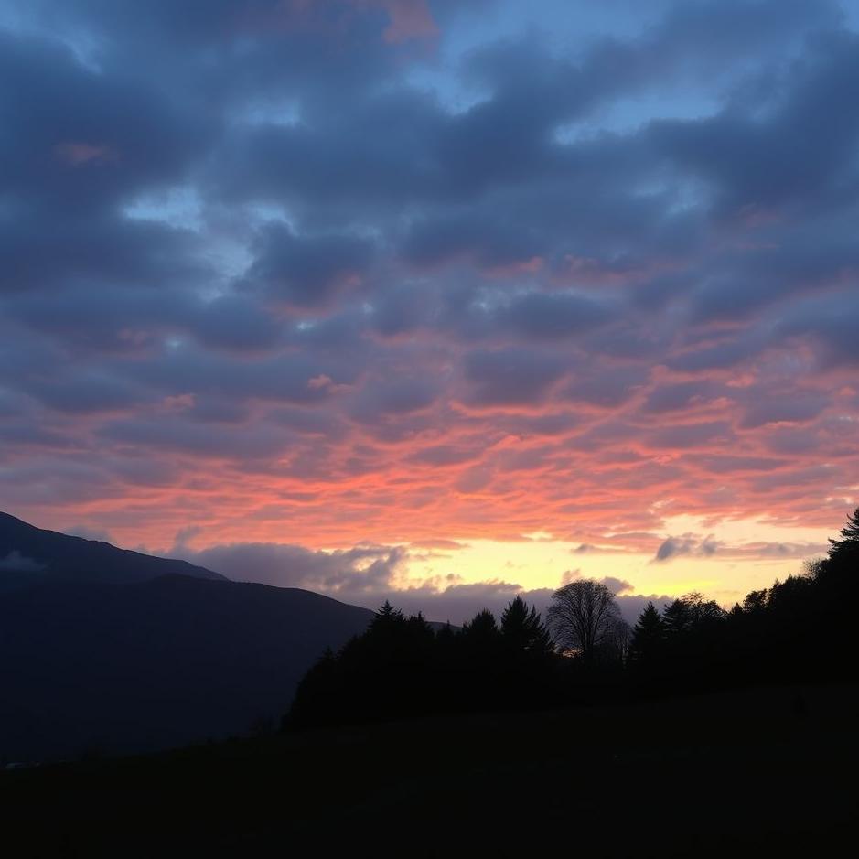 Dream : Being out of the evening in the dream