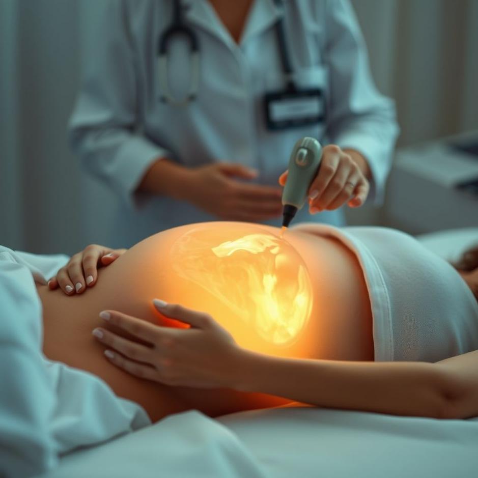 Dream : Being pregnant and getting an ultrasound in a dream