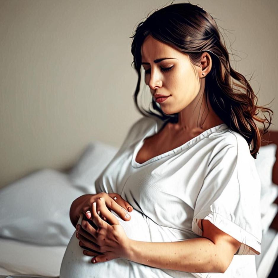 Dream : Being pregnant and not be able to give birth in a dream