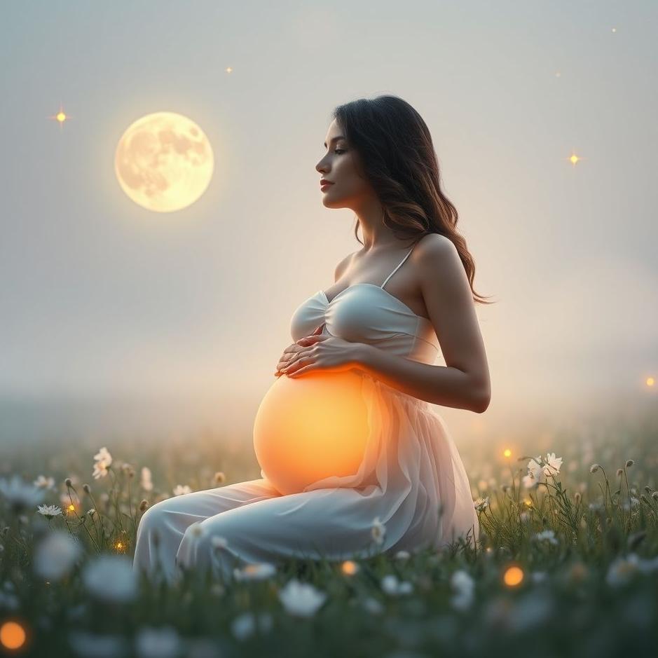 Dream : Being pregnant and waiting for birth in a dream