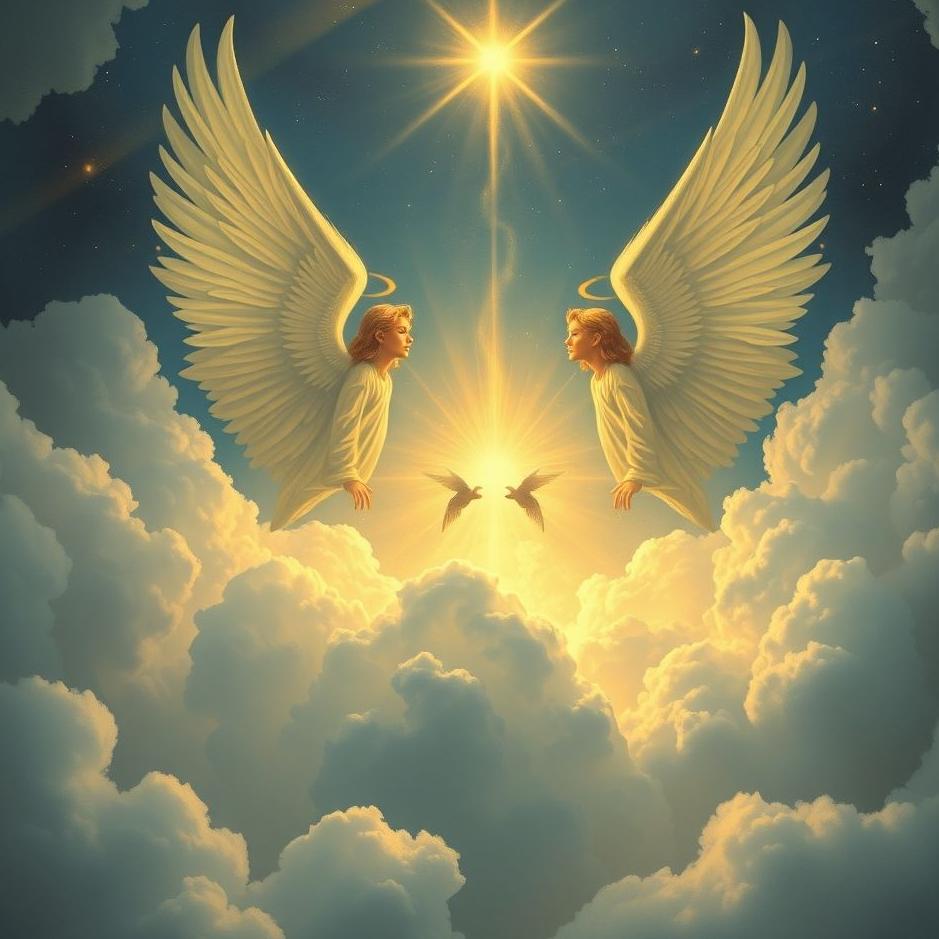 Dream : Being protected by angels in a dream