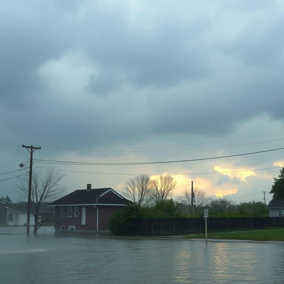 Dream : Being protected from floods in a dream