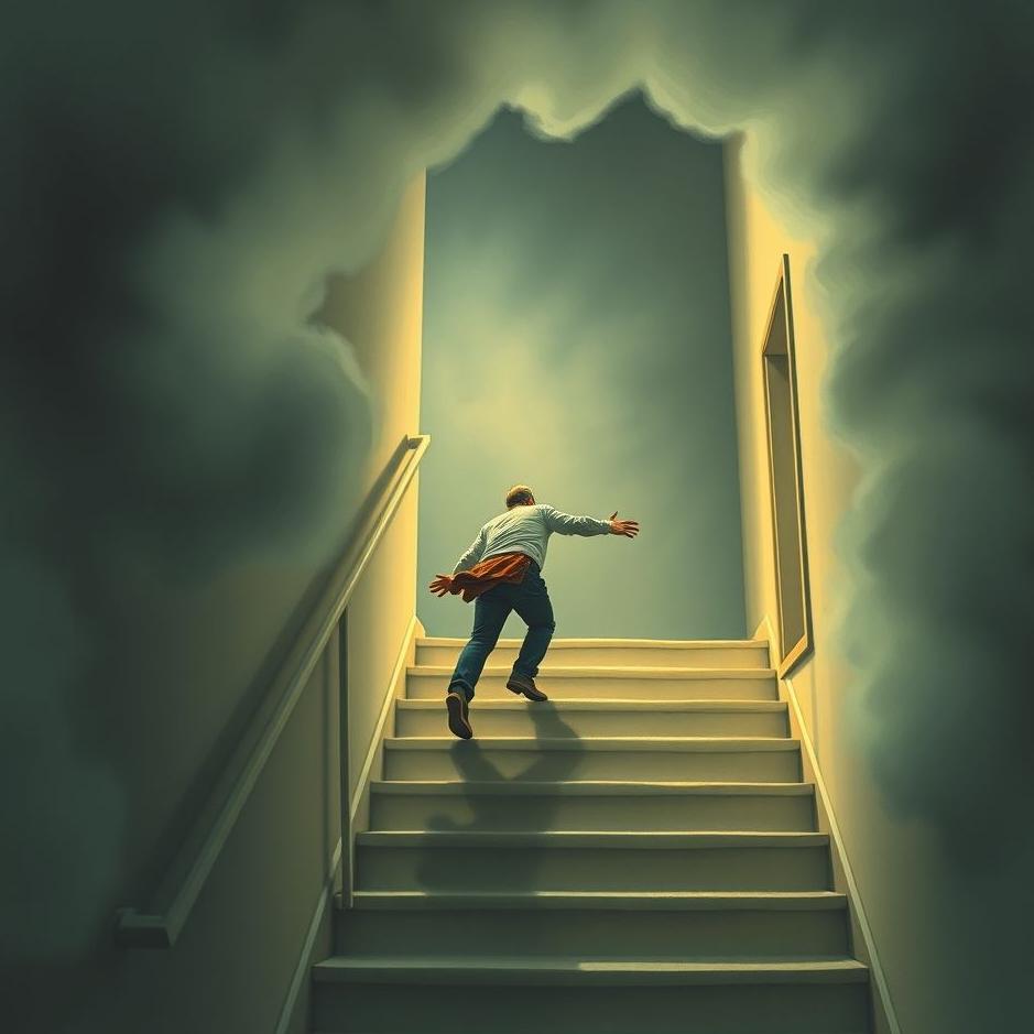Dream : Being pushed from the stairs in a dream
