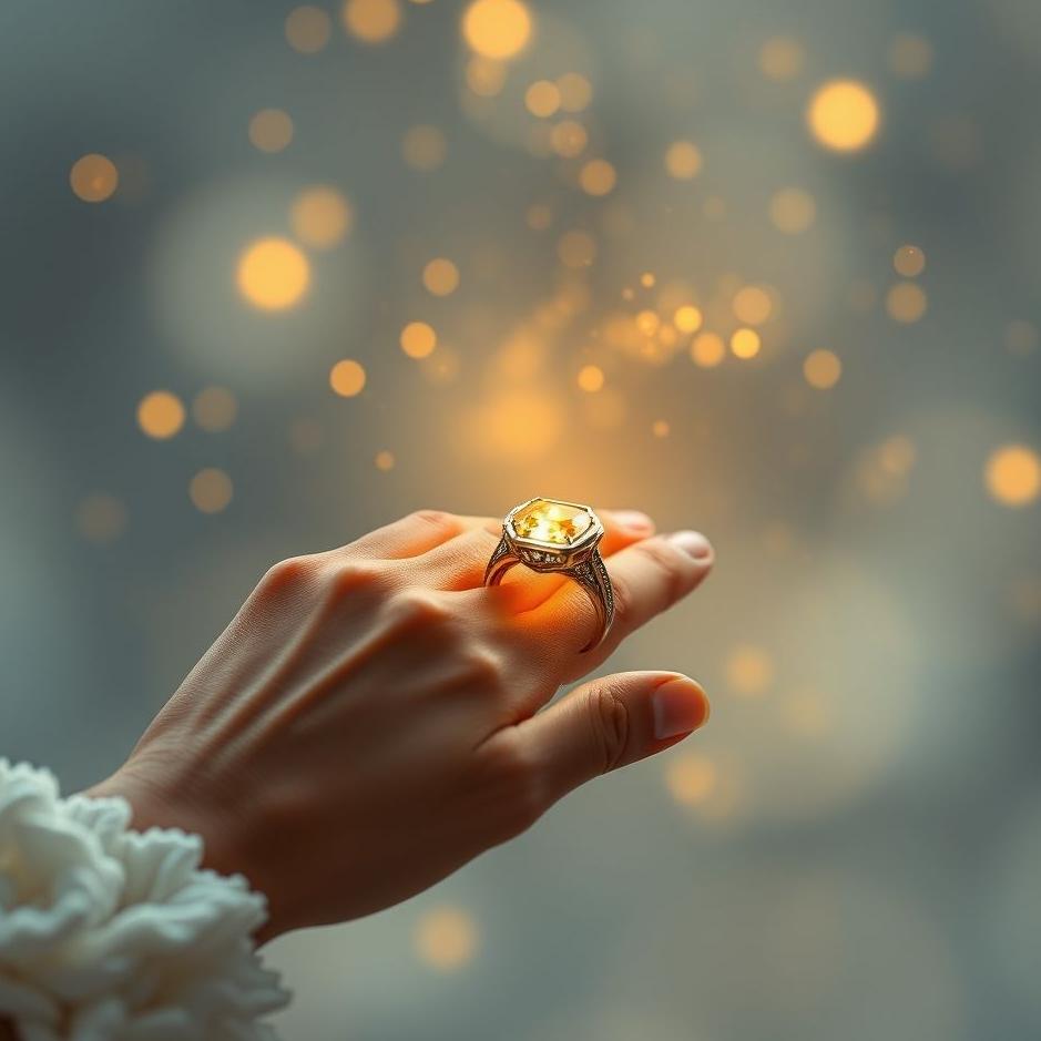 Dream : Being put on a ring in a dream