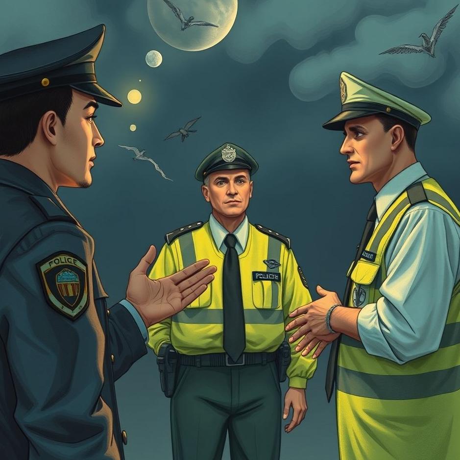 Dream : Being questioned by the police in a dream