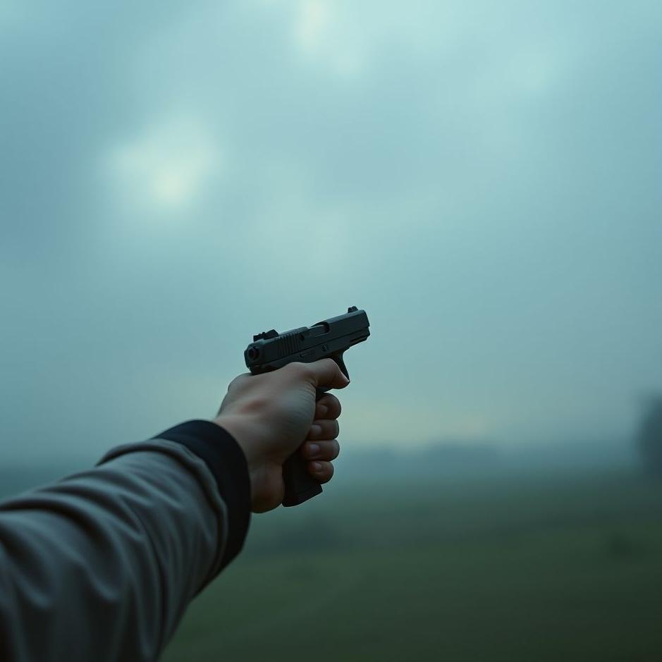 Dream : Being run around with a gun in your dream