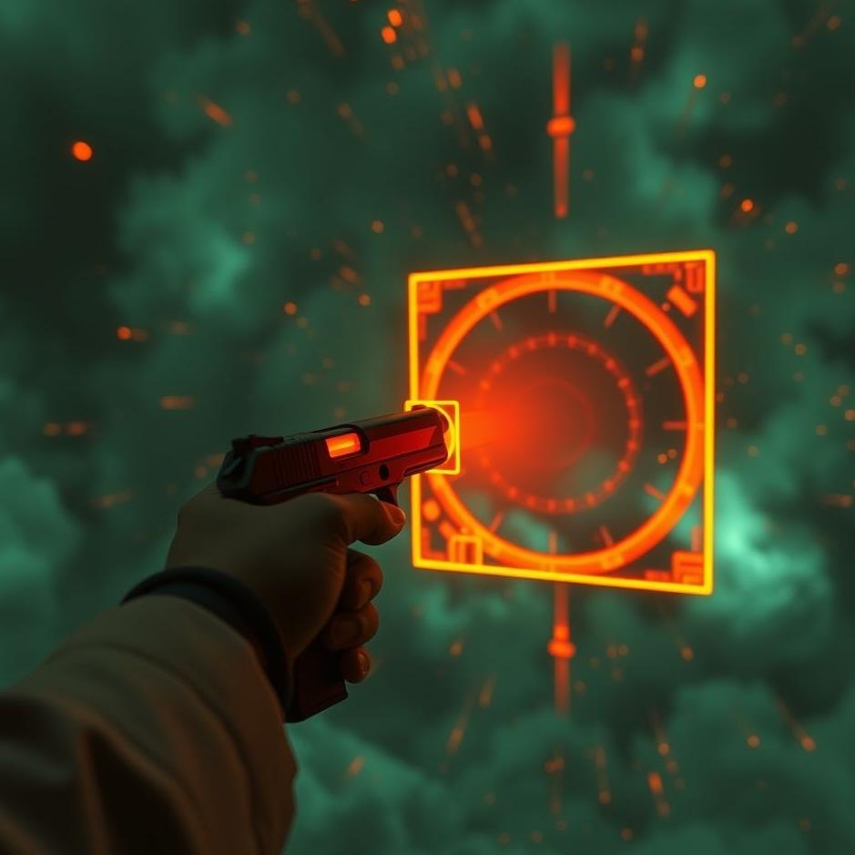 Dream : Being scanned with a gun in a dream