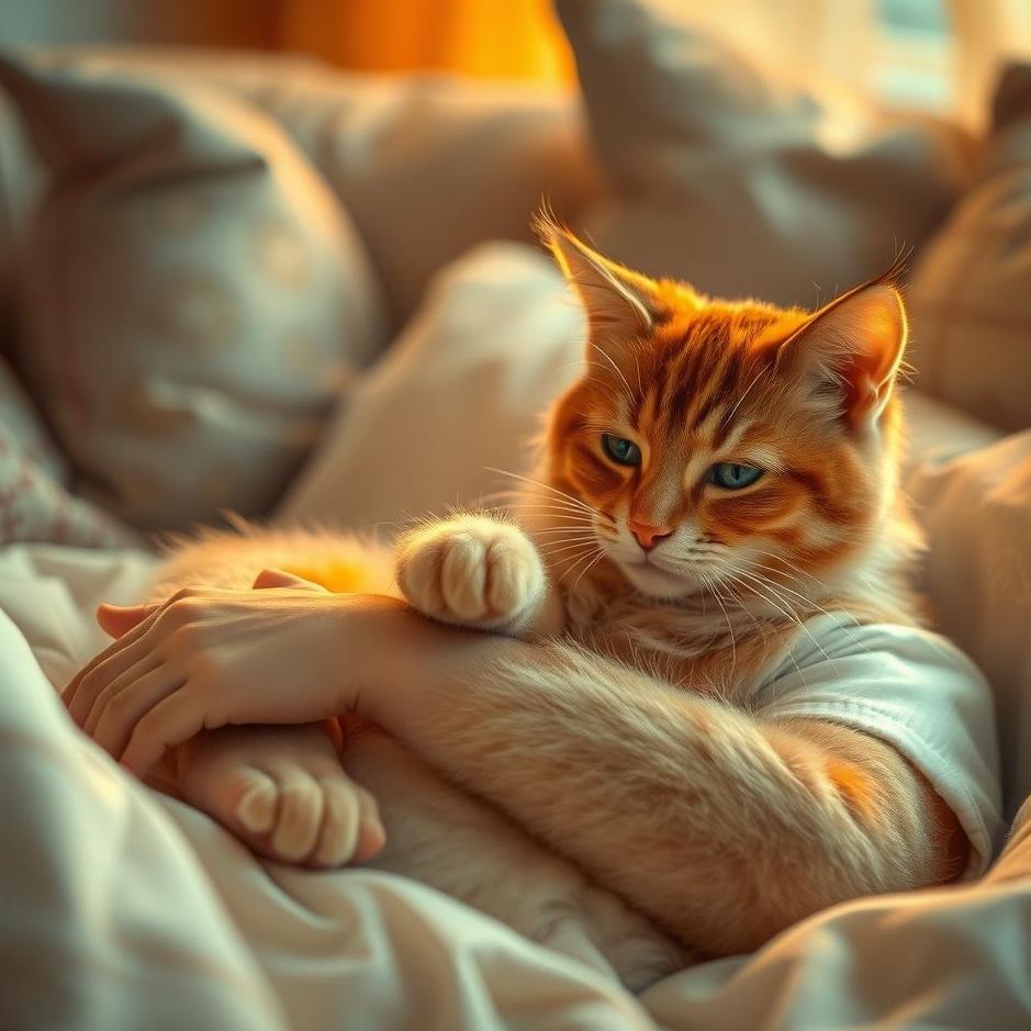 Dream : Being scratched by a cat in a dream