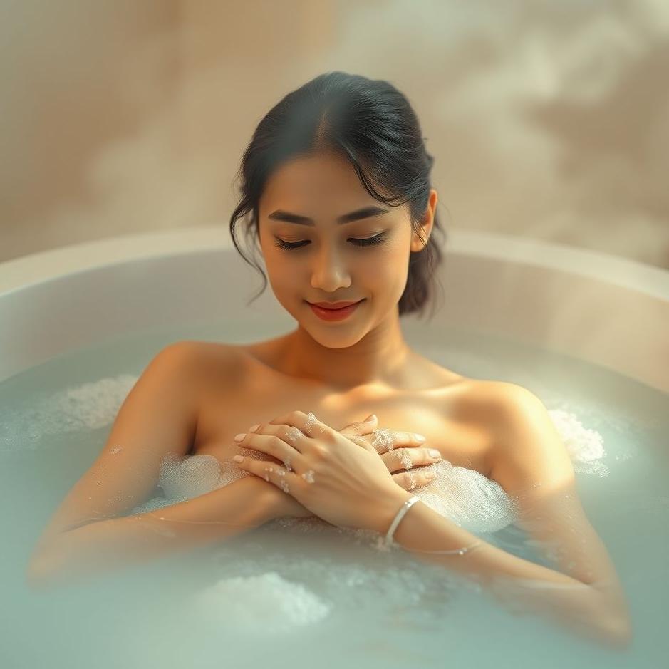 Dream : Being scrubbed in a bath in a dream