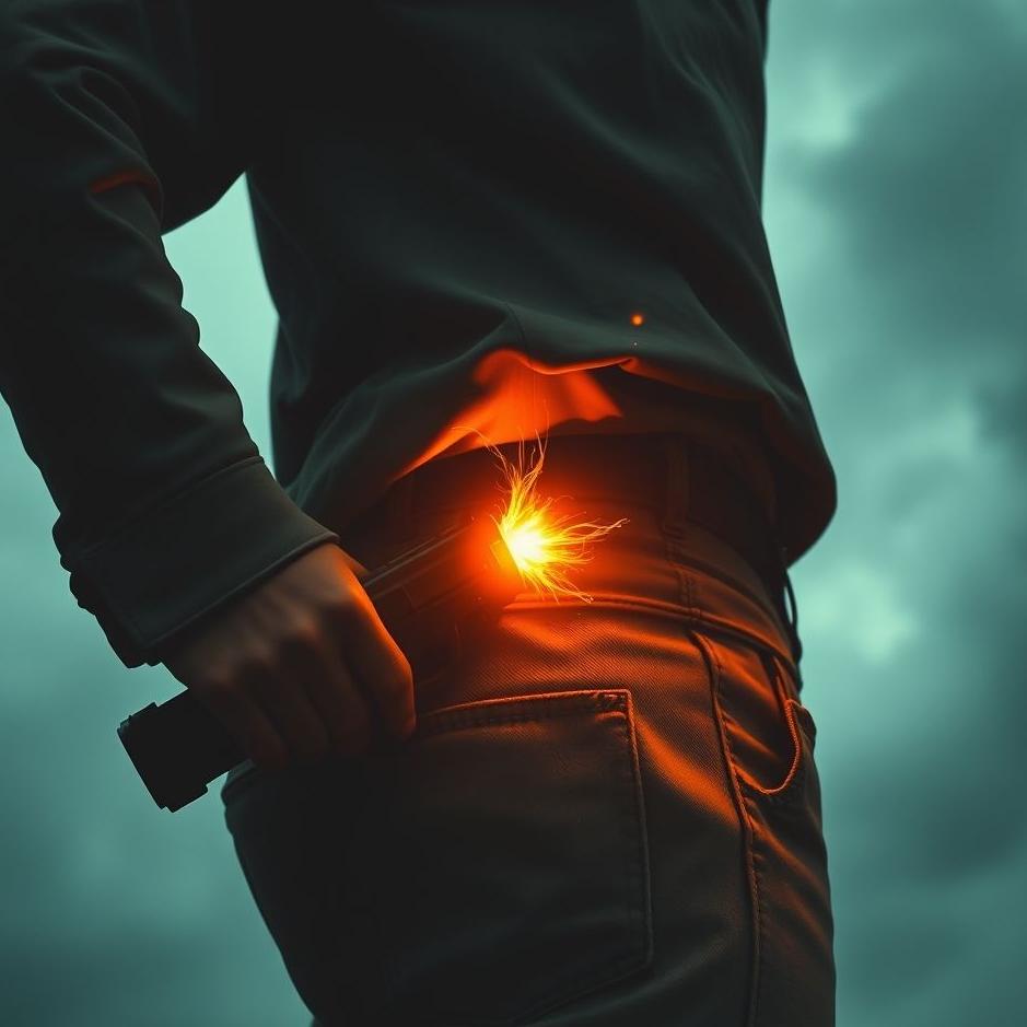 Dream : Being shot in the hip with a gun in a dream