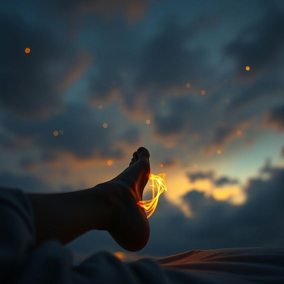 Dream : Being shot in the left foot in a dream