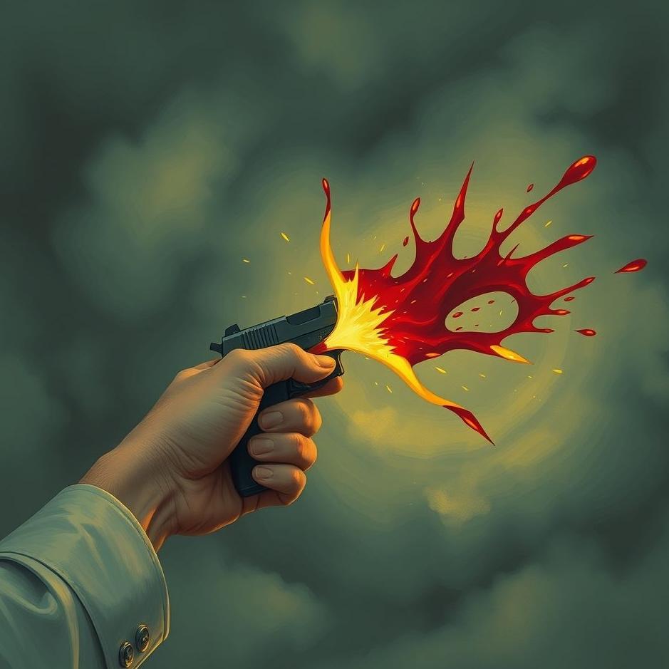 Dream : Being shot with a gun and not seeing blood in a dream