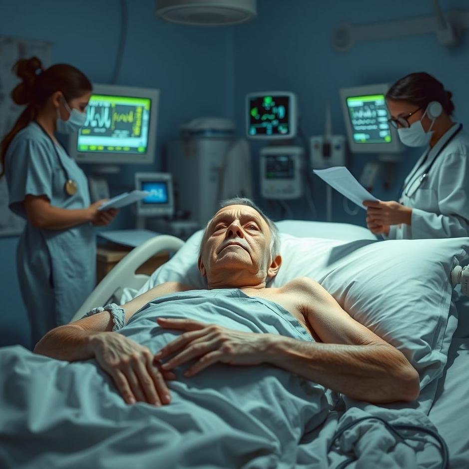 Dream : Being sick and going to the hospital