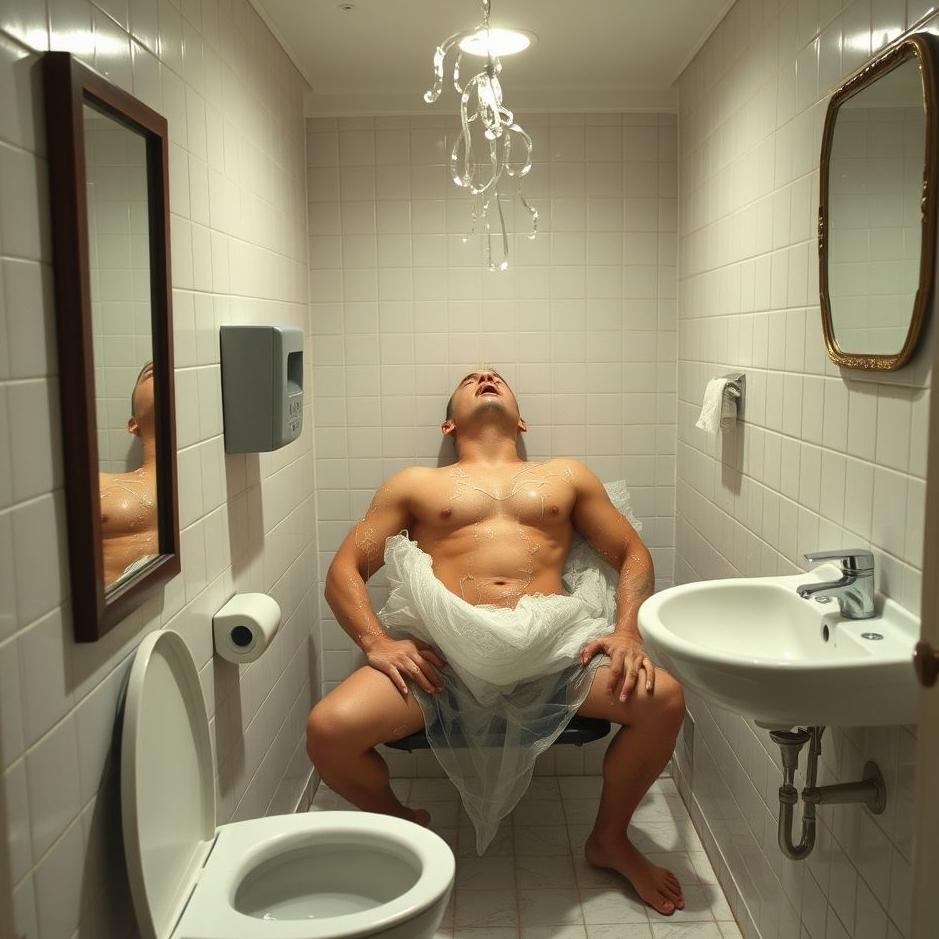 Dream : Being slammed in a bathroom