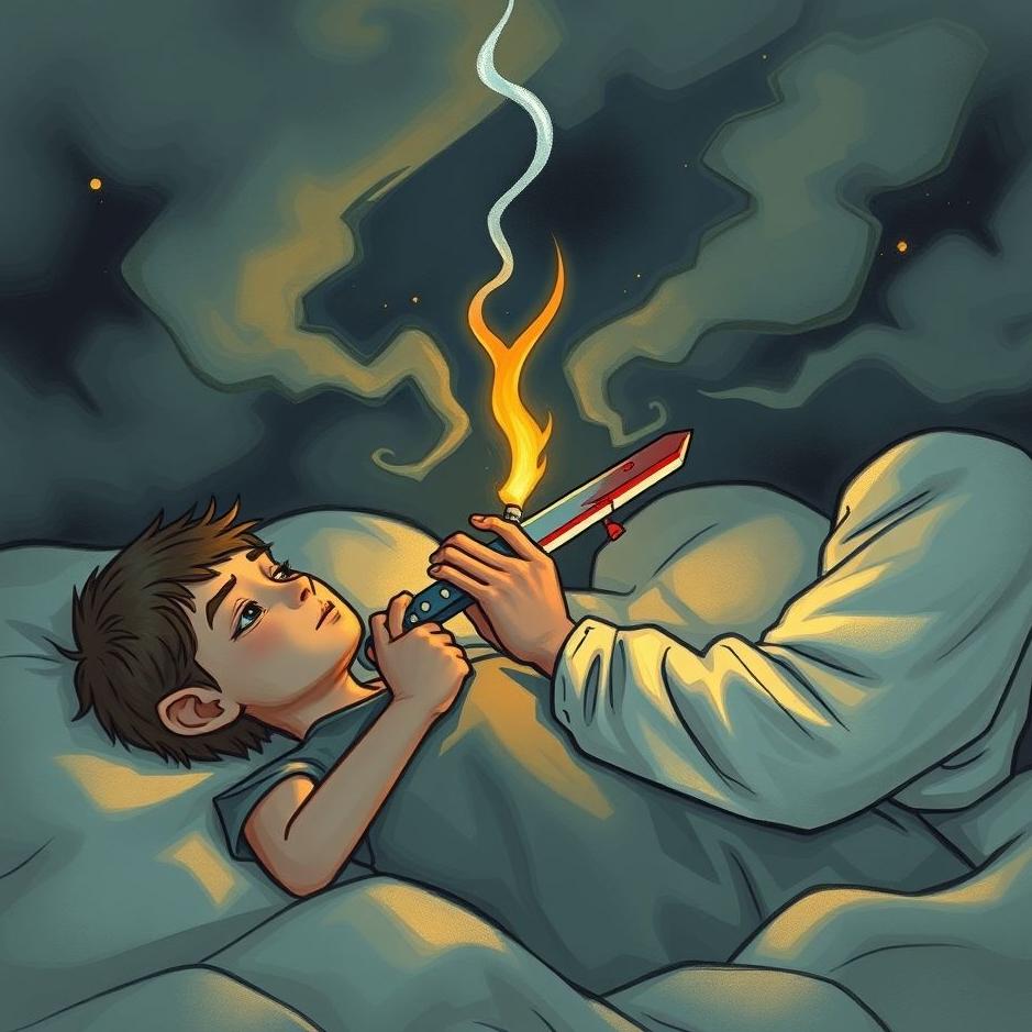 Dream : Being stabbed by your son in a dream