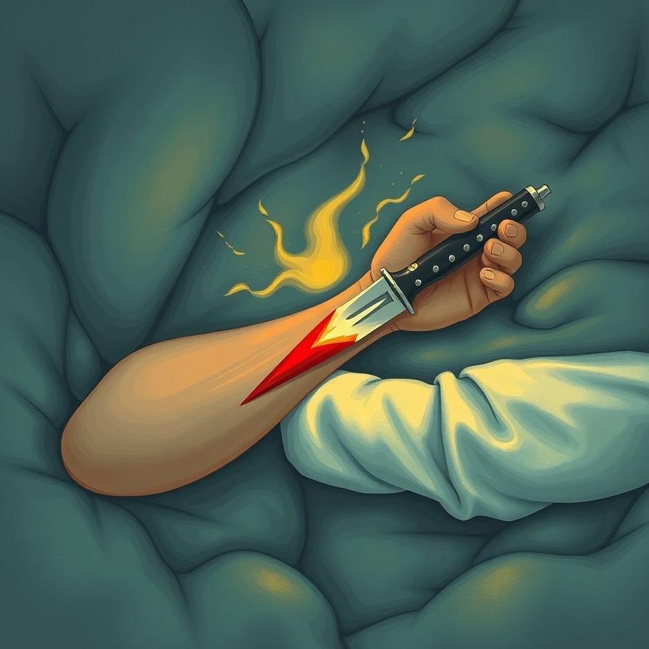 Dream : Being stabbed in the arm in a dream