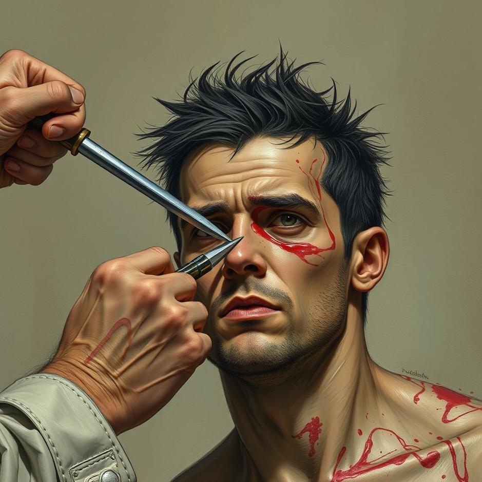 Dream : Being stabbed in the head 