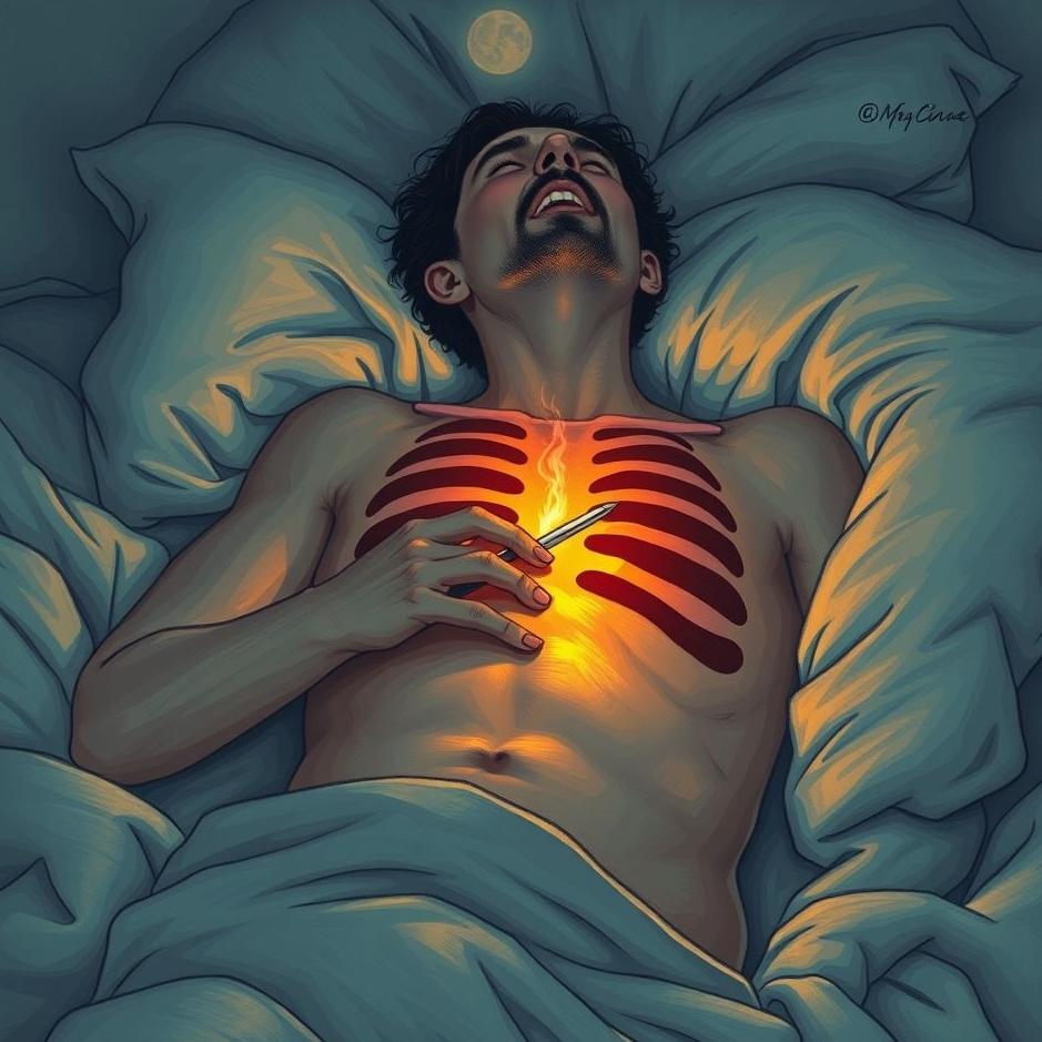 Dream : Being stabbed in the ribs in a dream