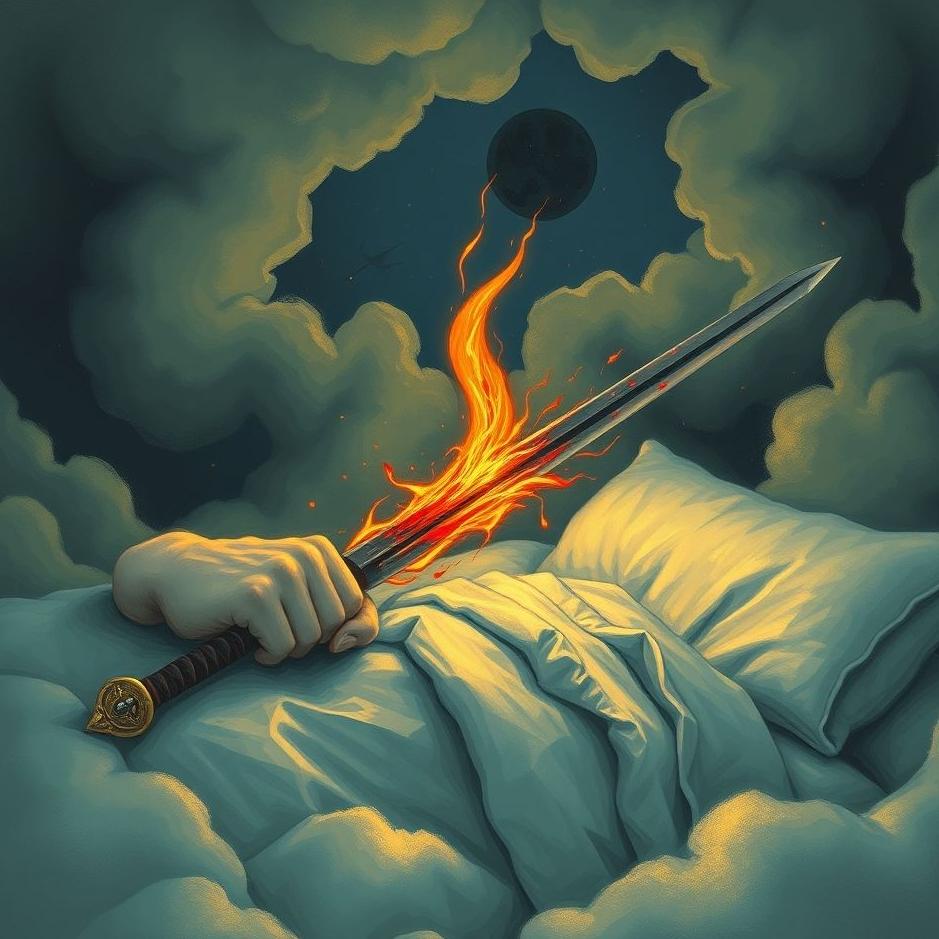 Dream : Being stabbed with a sword in a dream