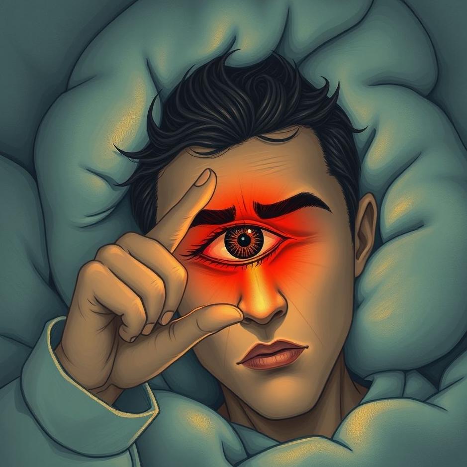 Dream : Being struck by the evil eye in a dream