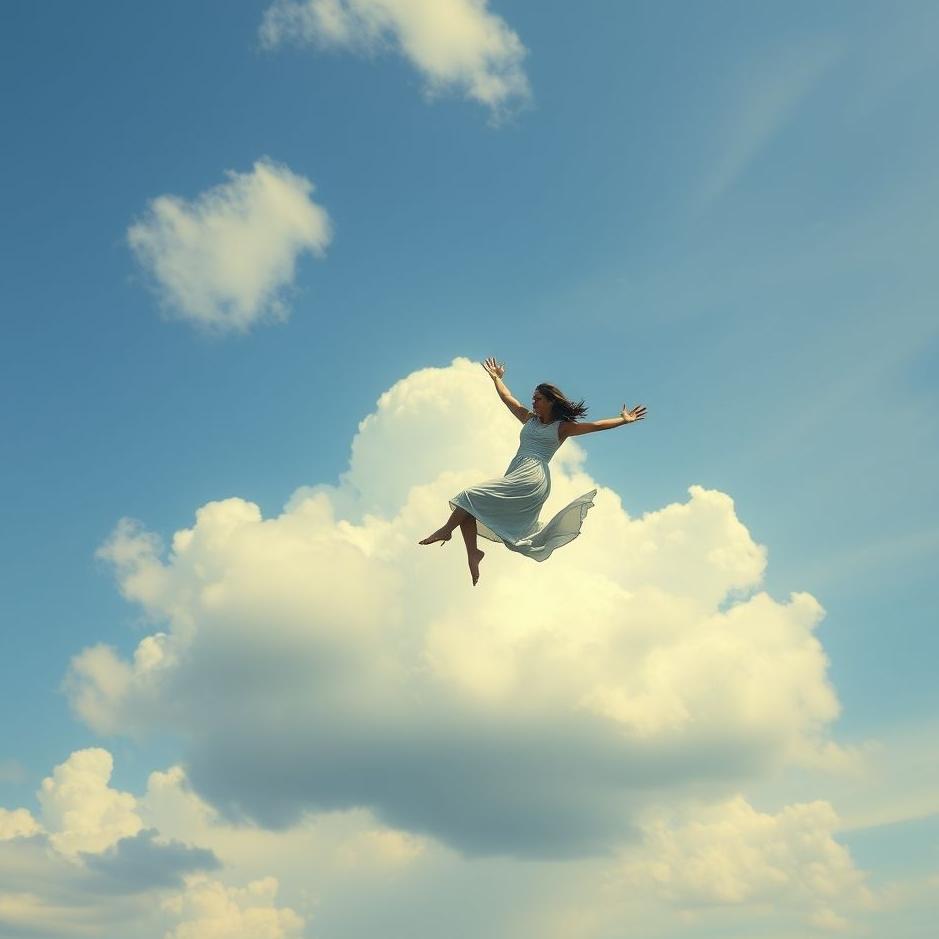 Dream : Being thrown into the sky in a dream