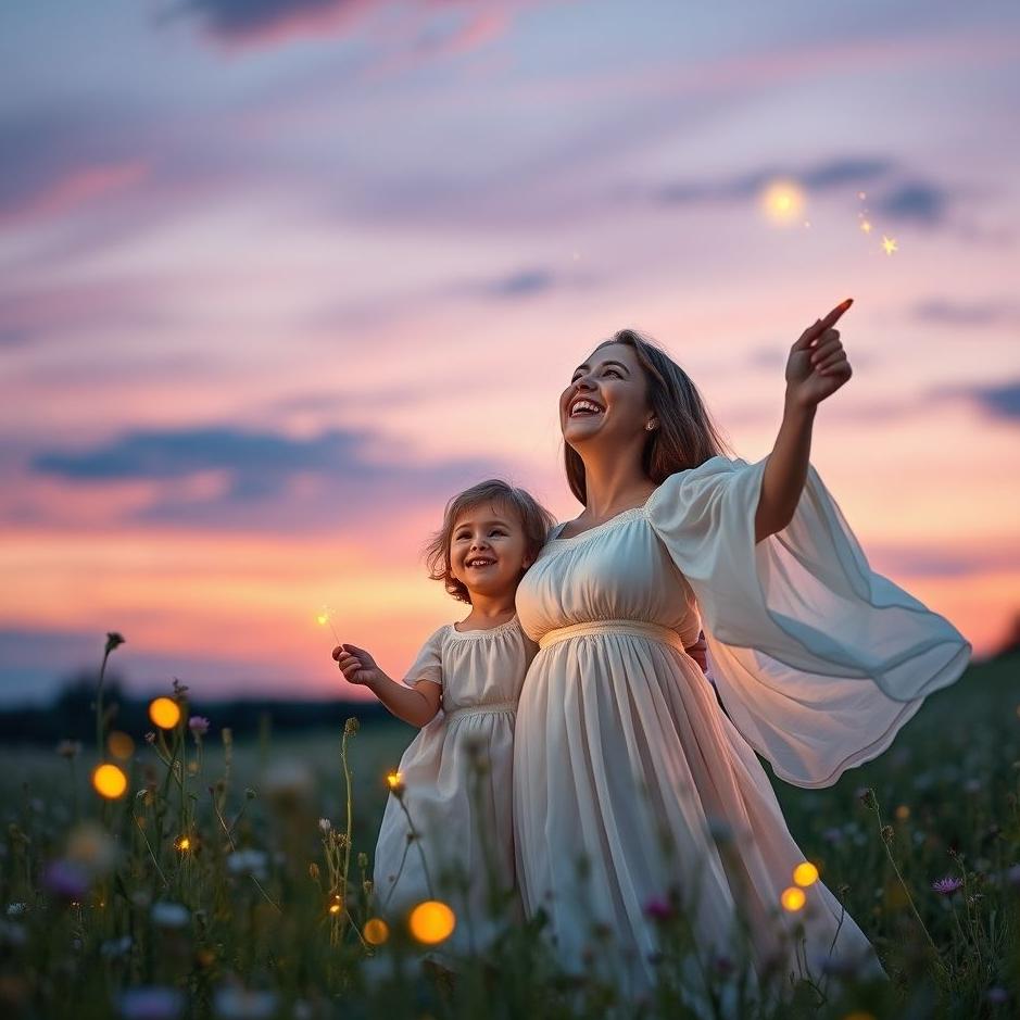 Dream : Being together with the mother in the dream