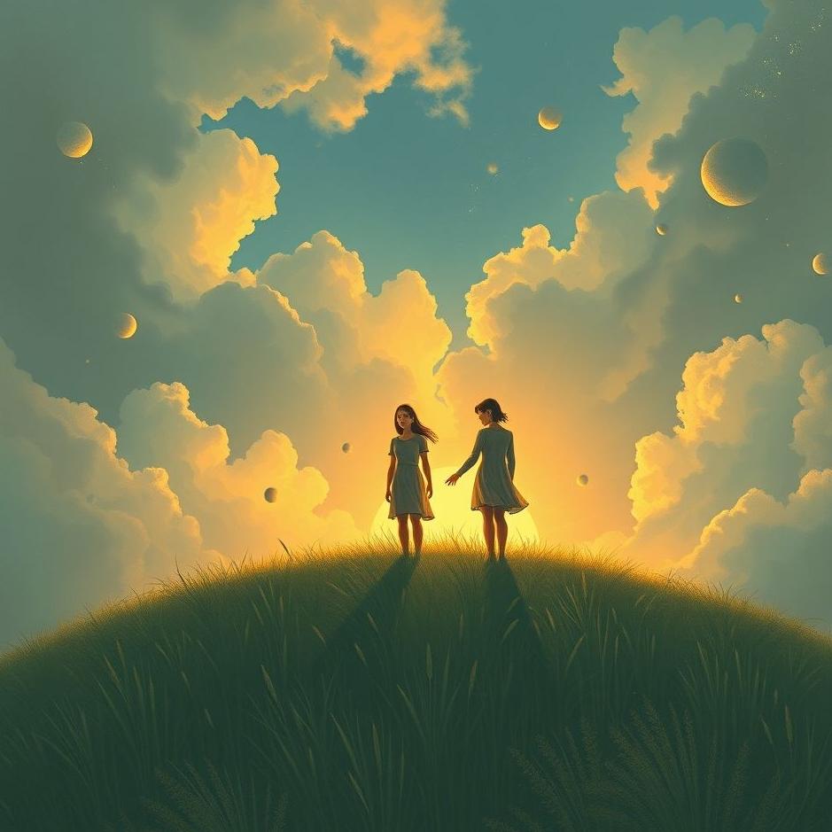 Dream : Being two in a dream