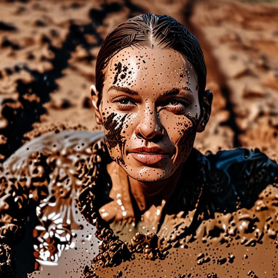 Dream : Being up to your neck in mud 