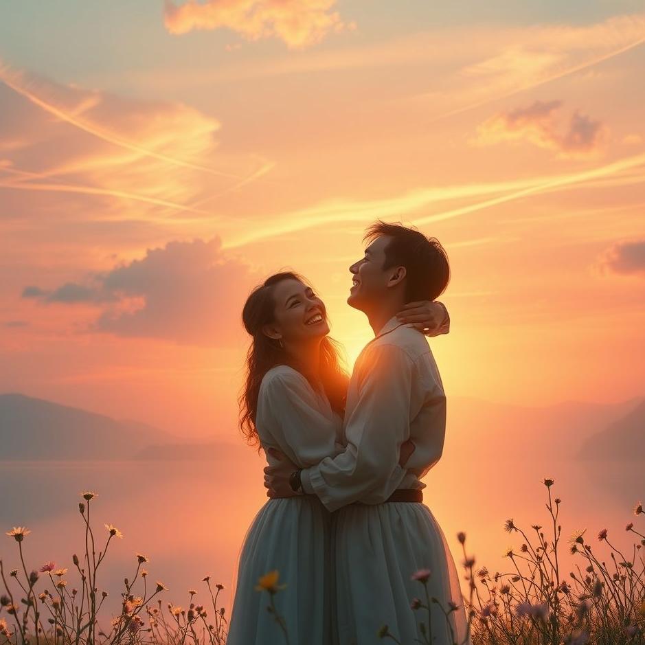 Dream : Being very happy with your ex-lover in a dream