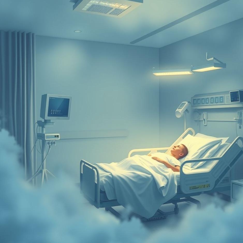Dream : Being visited in a hospital in a dream
