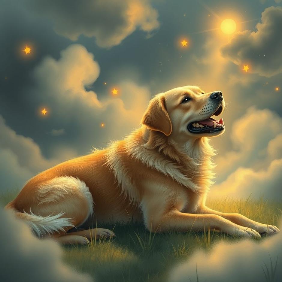 Dream : Being with a dog in a dream