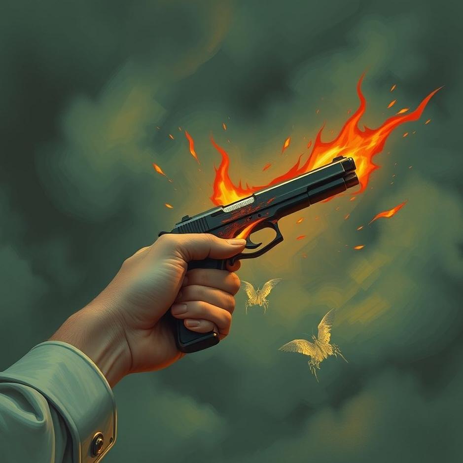 Dream : Being wounded by a gun in a dream