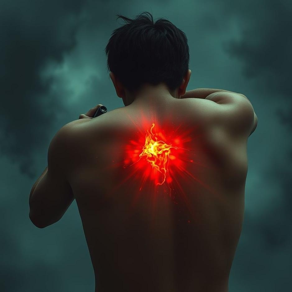 Dream : Being wounded in the back with a gun in a dream