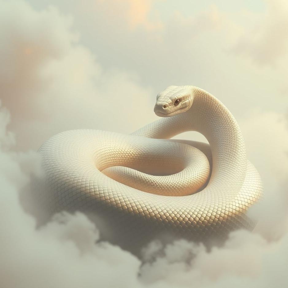 Dream : Big and short snake in a dream