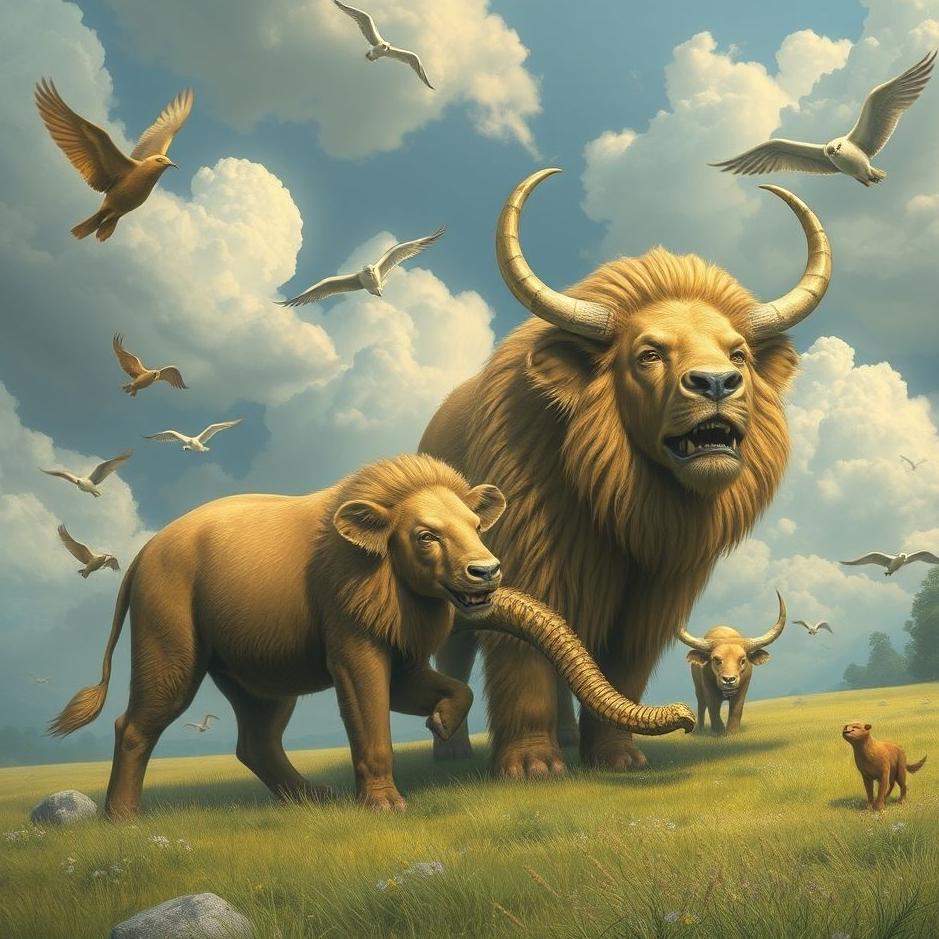 Dream : Big animals in a dream