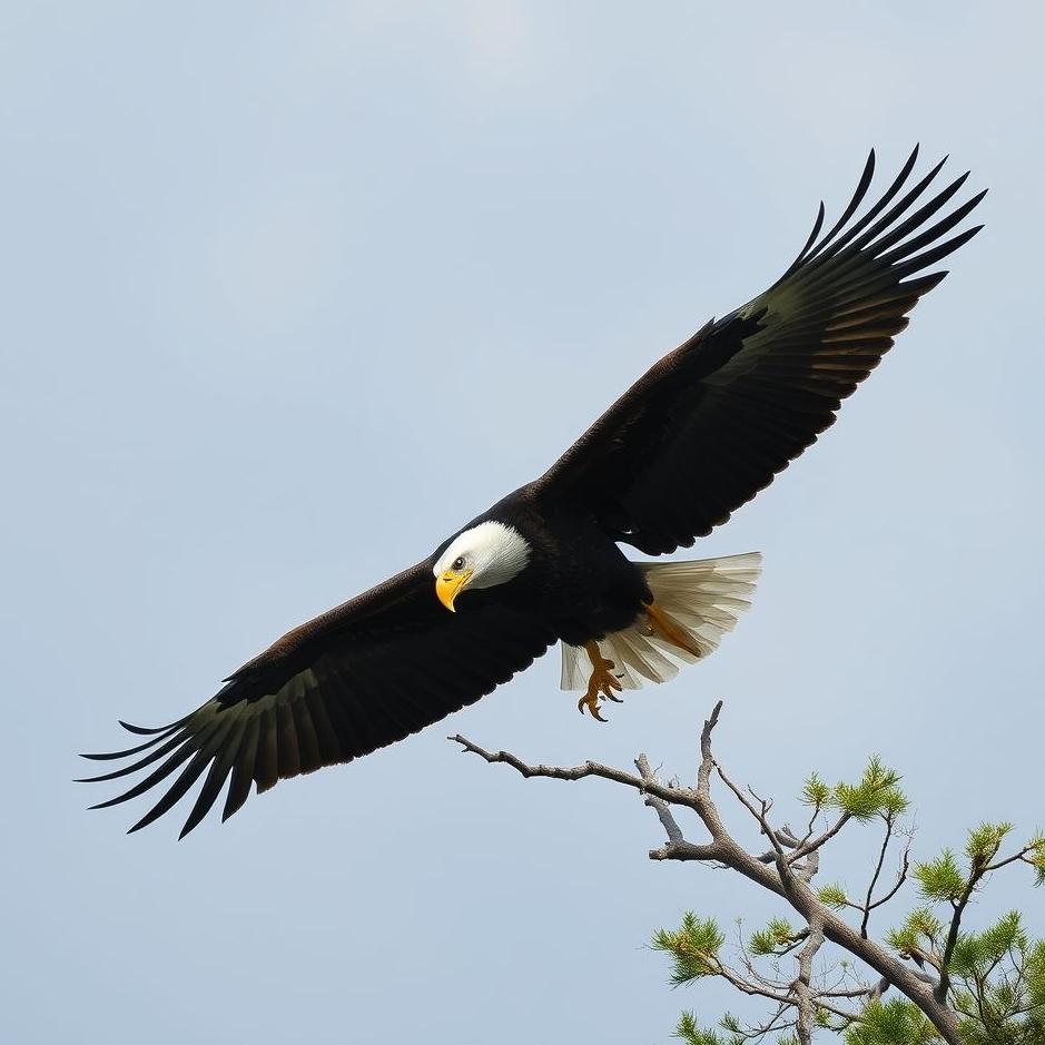 Dream : Big black eagle in a dream