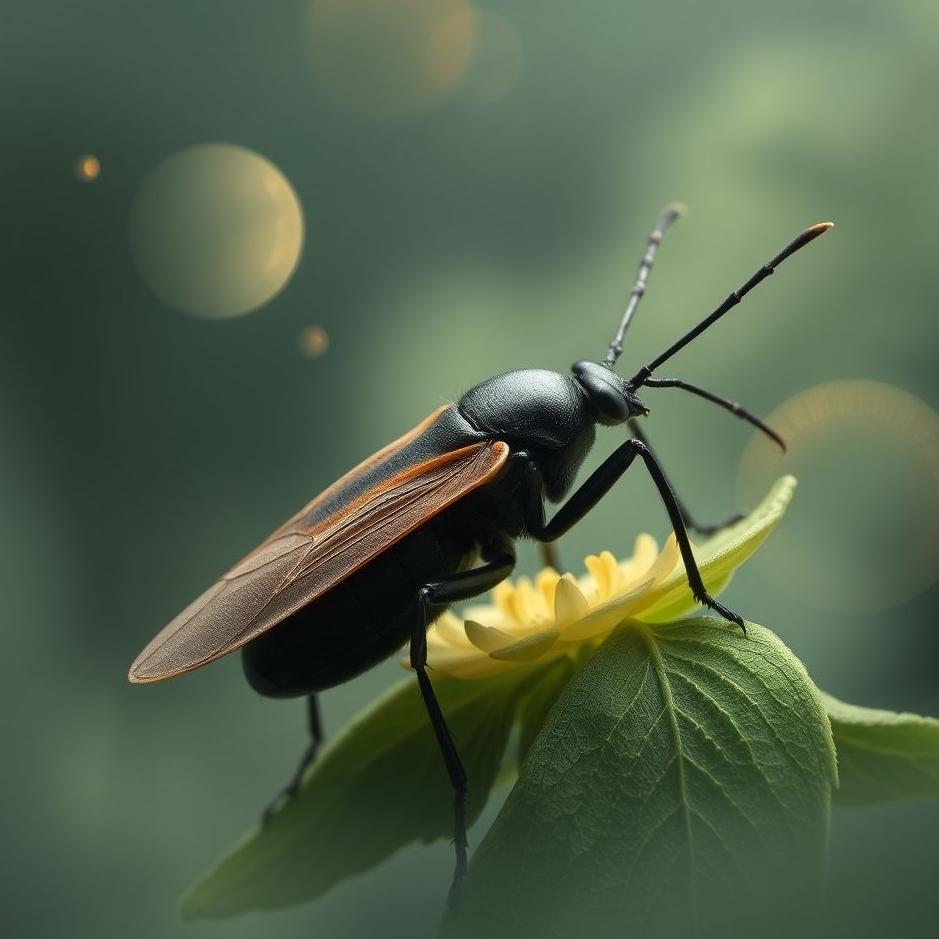 Dream : Big black insect in a dream