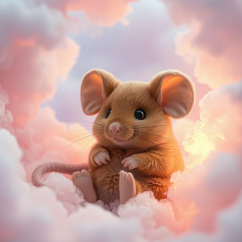 Dream : Big brown mouse in a dream