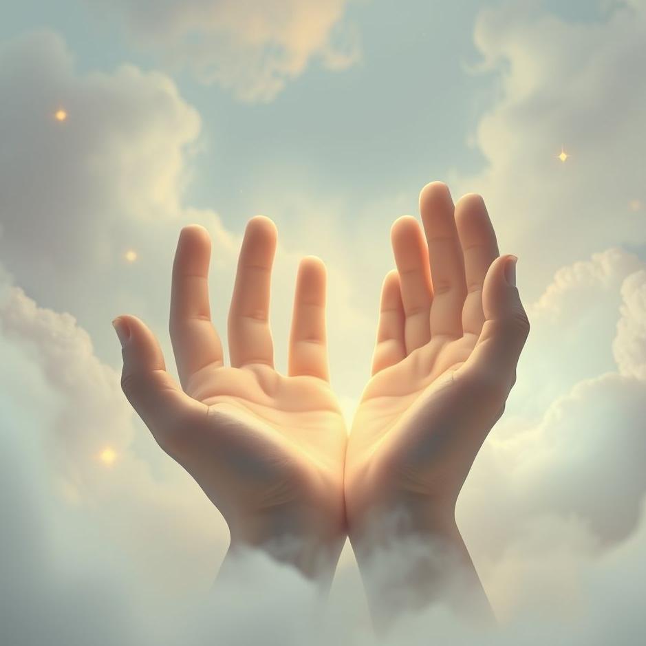 Dream : Big hands in a dream