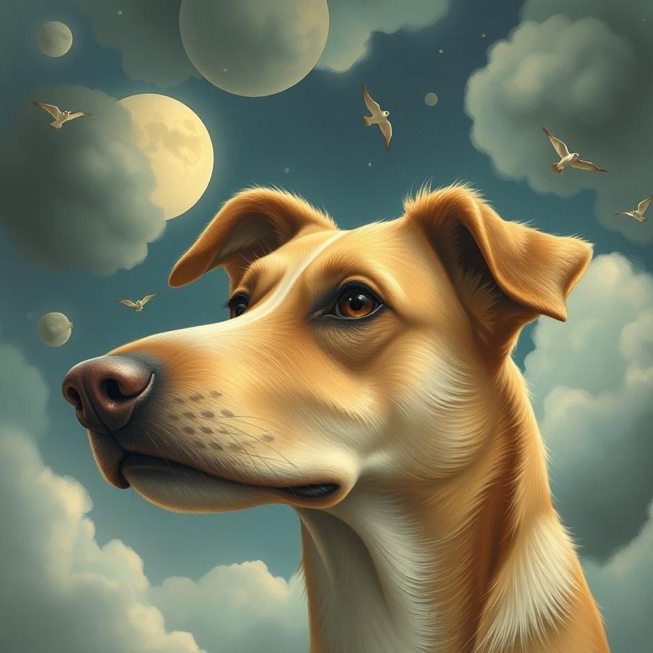 Dream : Big-headed dog in a dream