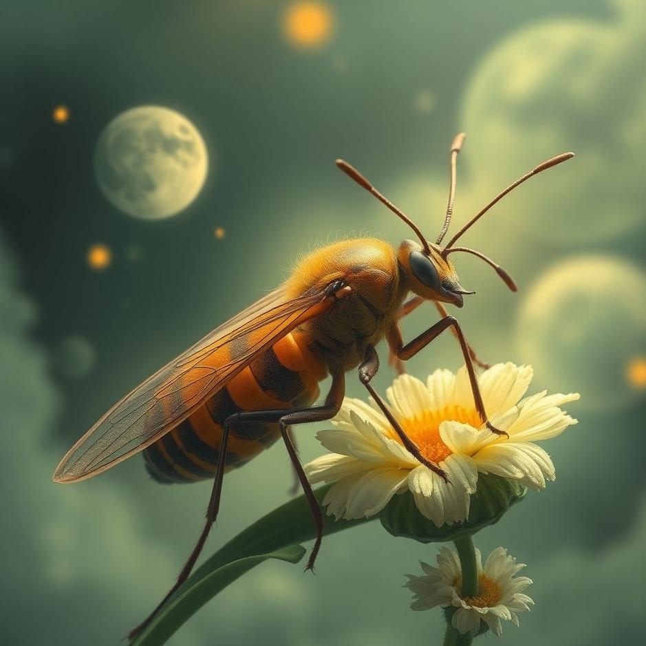 Dream : Big insect in a dream