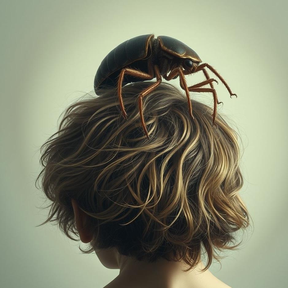 Dream : Big lice on your head in a dream