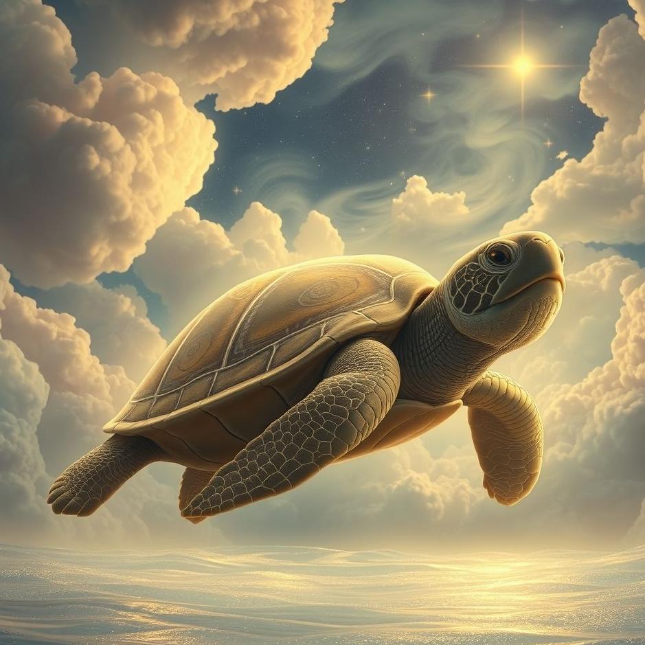 Dream : Big turtle in a dream