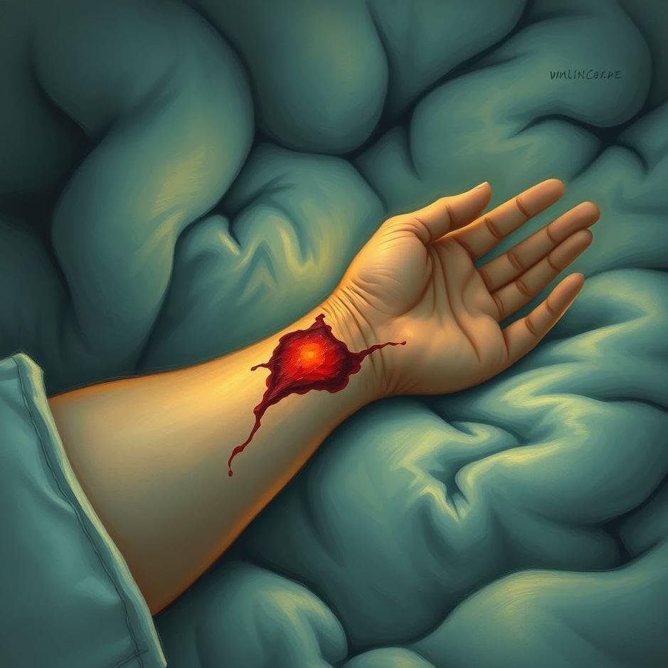 Dream : Big wound on the arm in a dream