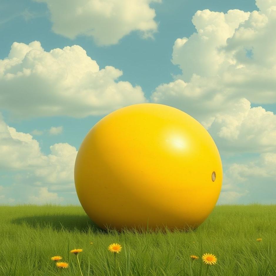 Dream : Big yellow melon in a dream