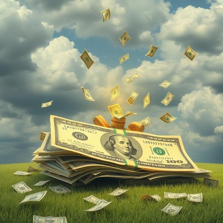 Dream : Bills and money in a dream