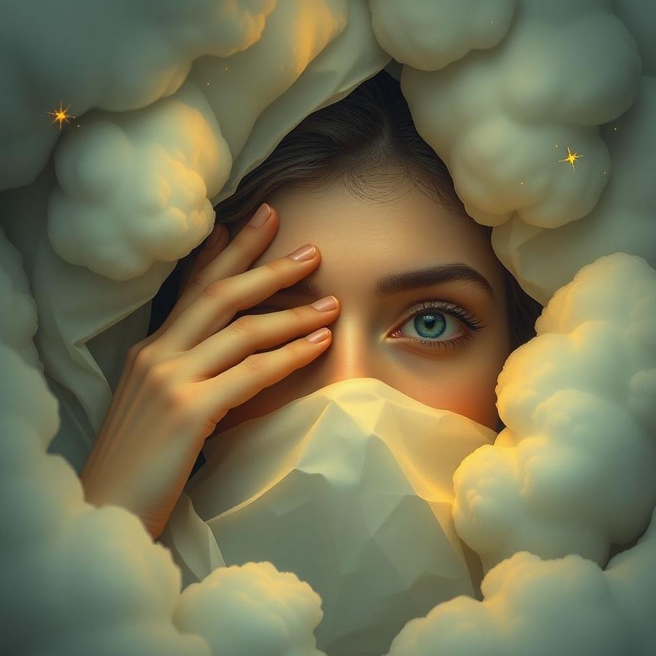 Dream : Binding your eyes in a dream