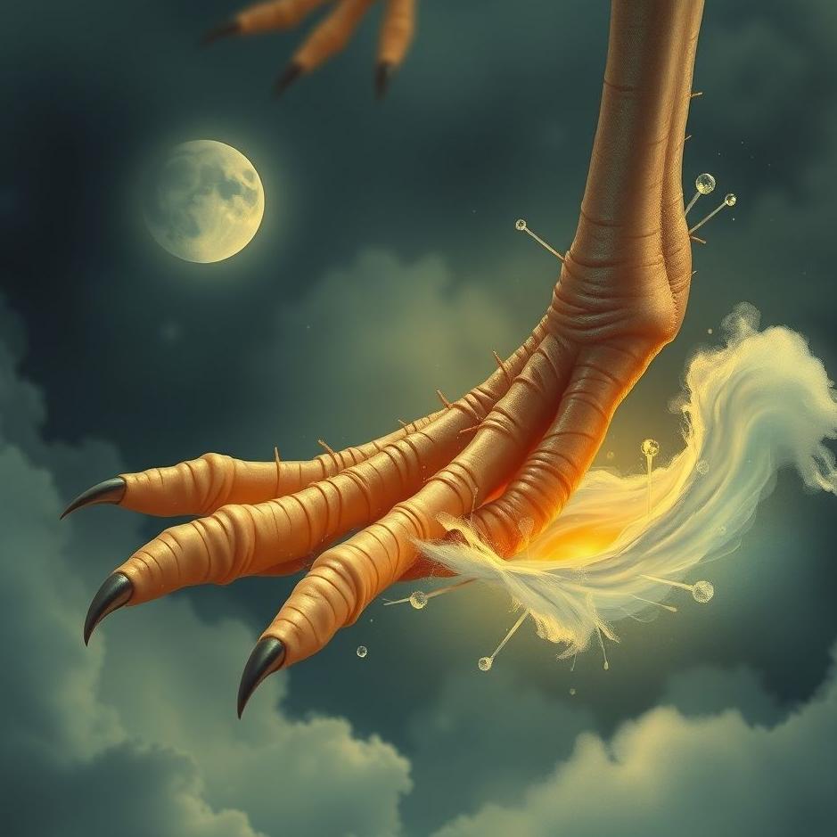 Dream : Bird's foot broken in a dream